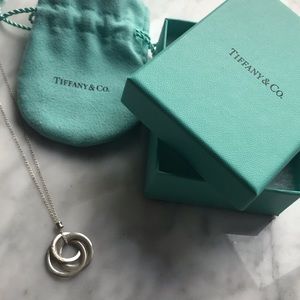 Tiffany & Co. Interlocking 3 Circles Pendant Necklace